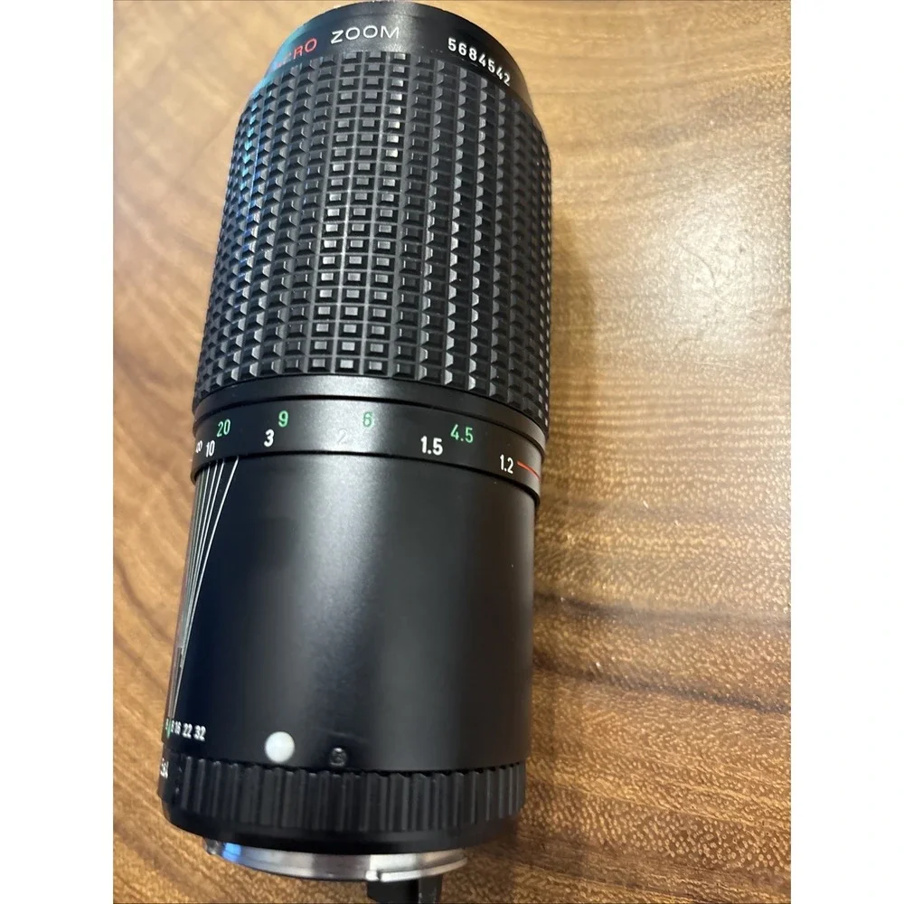 Tou Five Star 70-200mm f4 MC Auto Macro Zoom Lens Pentax PK Mount AS-IS